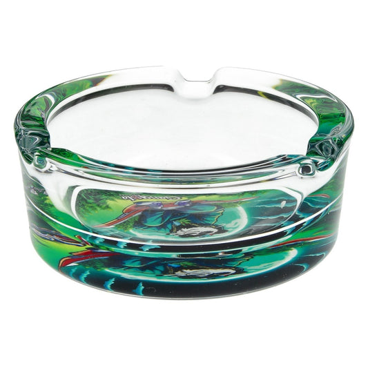 CENDRIER EN VERRE GANGSTA PANDA LEAF ADVENTURE