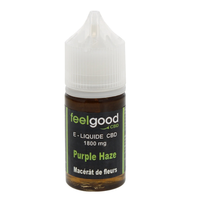 E-Liquide CBD 30ml gout PURPLE HAZE 1800mg