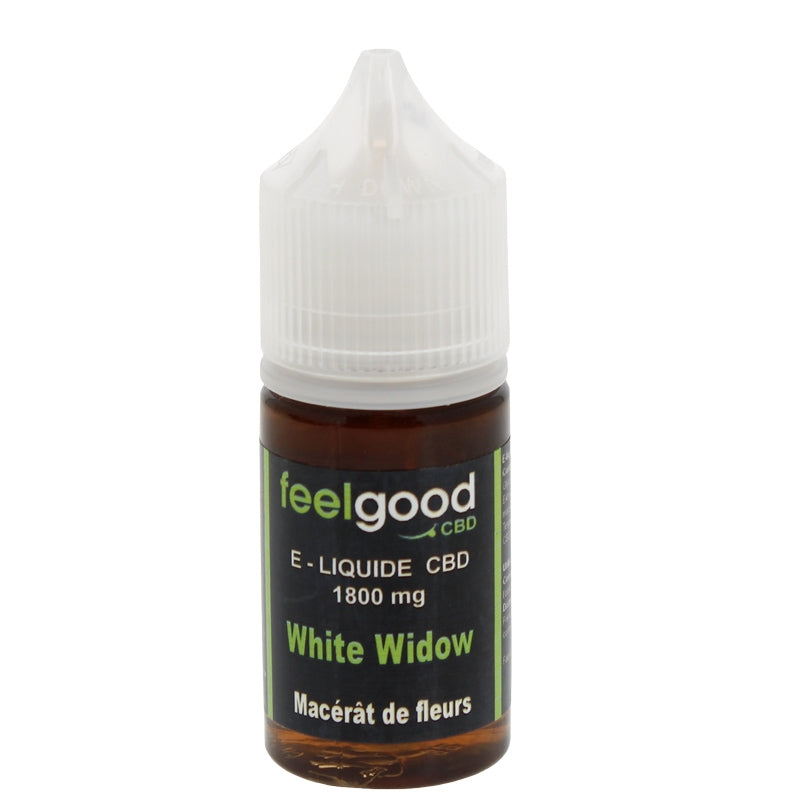 E-Liquide CBD 30ml gout WHITE WIDOW 1800mg