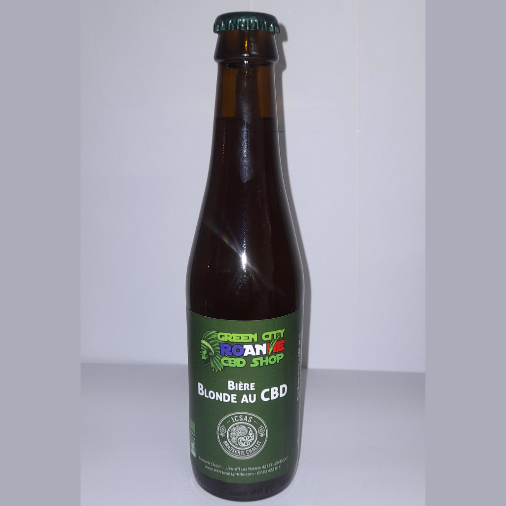 Biere artisanale BIO aux fleurs de CBD