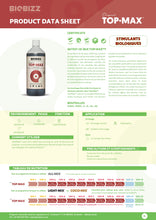 Charger l'image dans la galerie, Stimulant Booster de floraison TOP.MAX 1 litre - biobizz