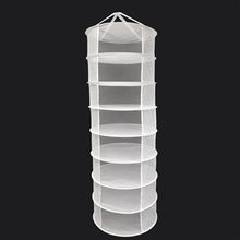 Charger l'image dans la galerie, SECHOIR CIRCULAIRE PLIABLE / PORTABLE Ø 60 cm x H 180 cm