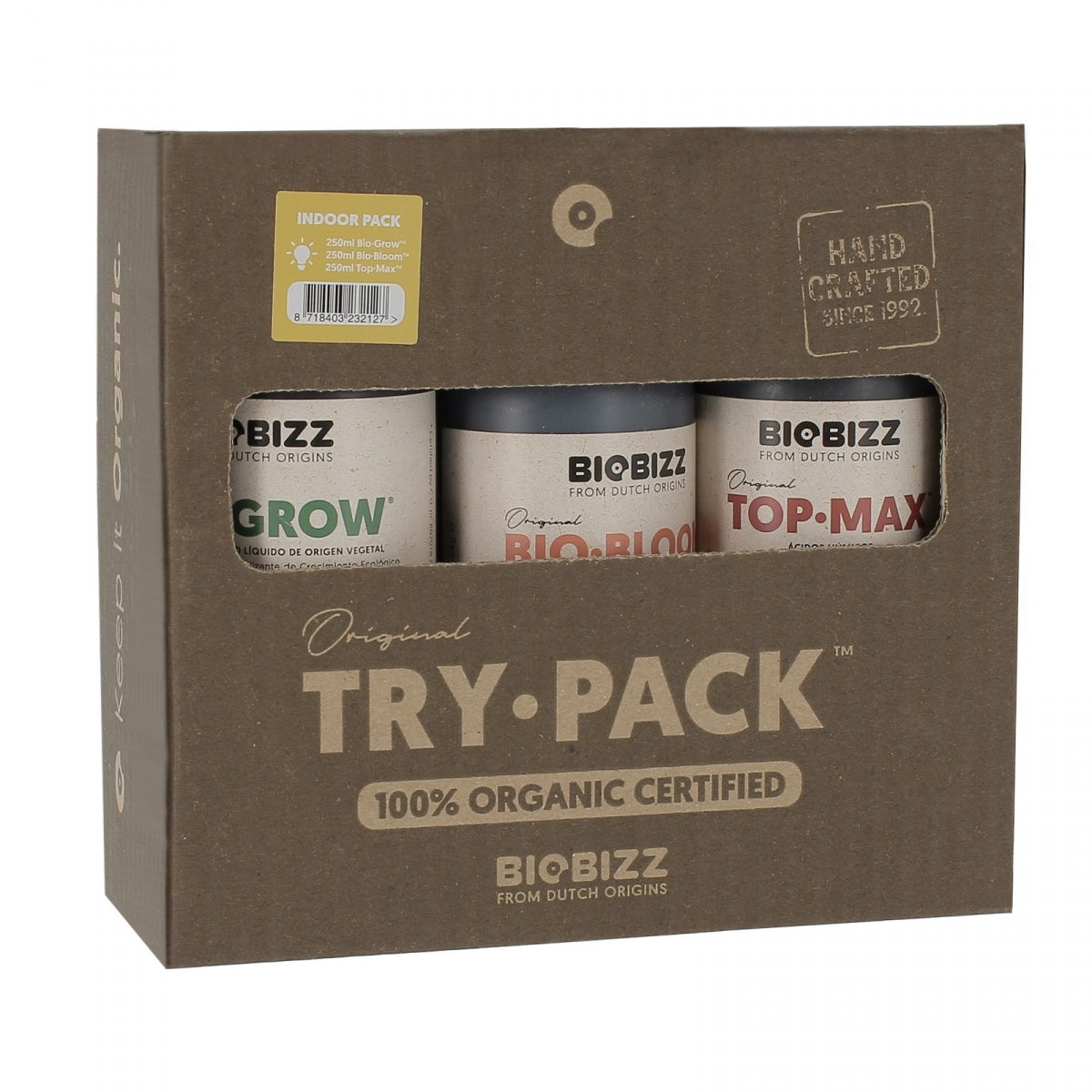 Trypack engrais terre 3 x 250ml - biobizz