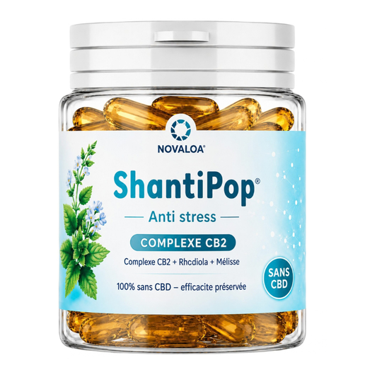 Capsules Liquides CB2 Anti-Stress – 1500mg