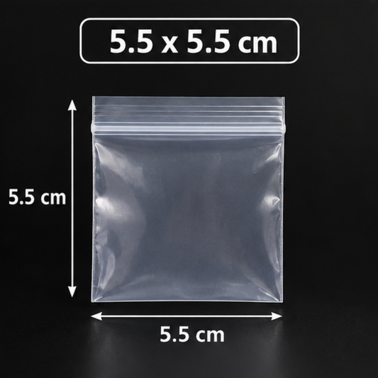Sachet Zip 5.5cm par 5.5cm x100