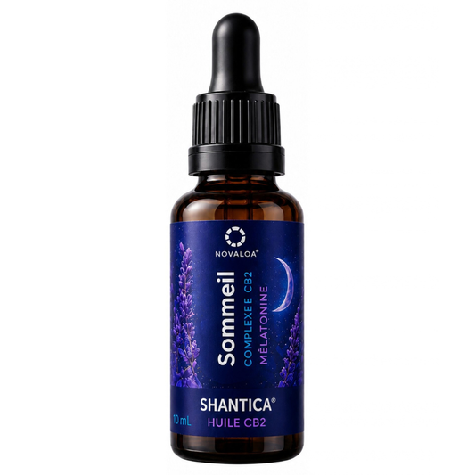Huile Sommeil Complexe 20% CB2 + Mélatonine