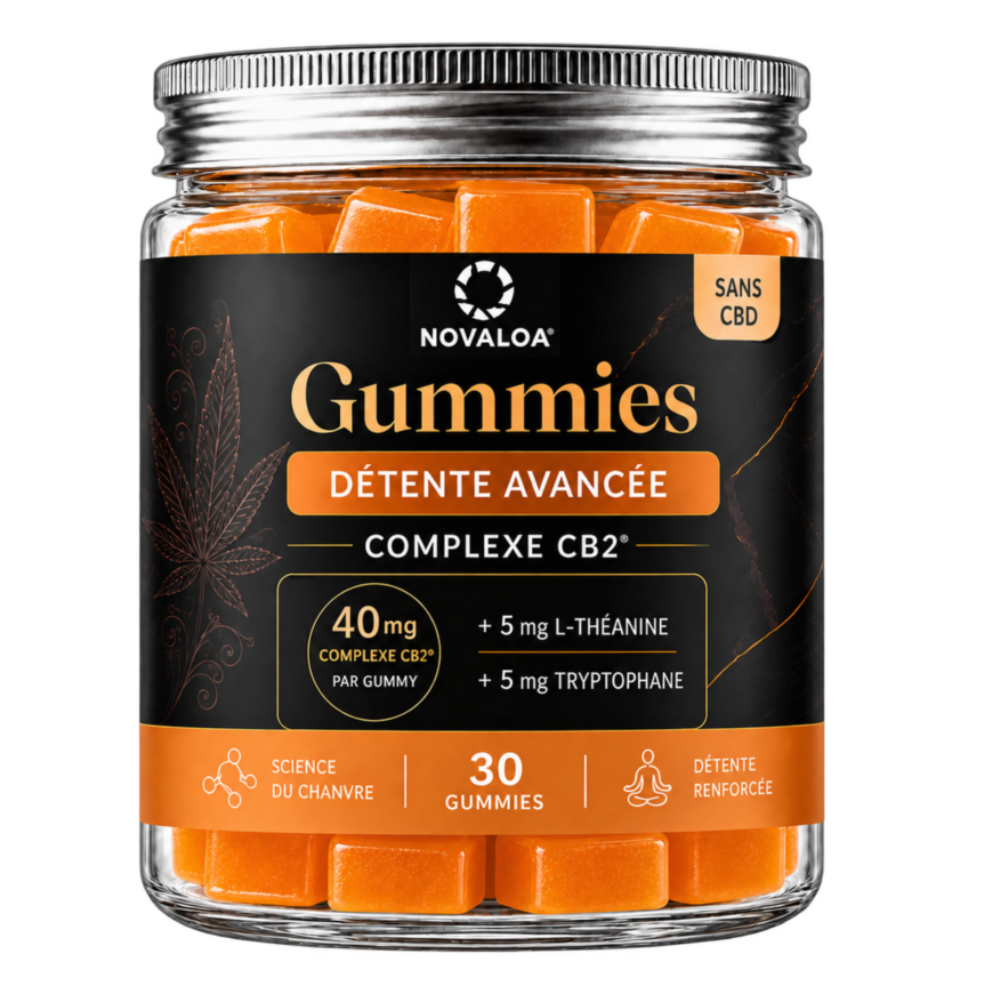 Gummies CB2 Intense gout Pêche Ananas