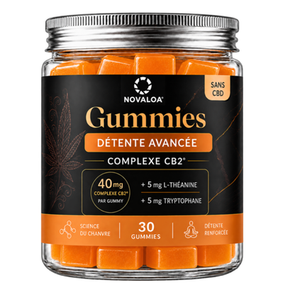 Gummies CB2 Intense gout Pêche Ananas