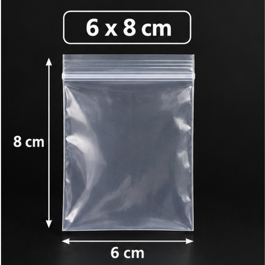 Sachet ZIP 6cm par 8cm x 100
