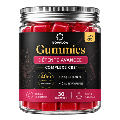Gummies CB2 Intense gout Framboise