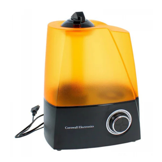 HUMIDIFICATEUR A ULTRASONS - 6 L - DIFFUSEUR 360° Cornwall Electronic