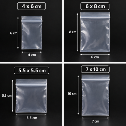 Sachet Zip 5.5cm par 5.5cm x100