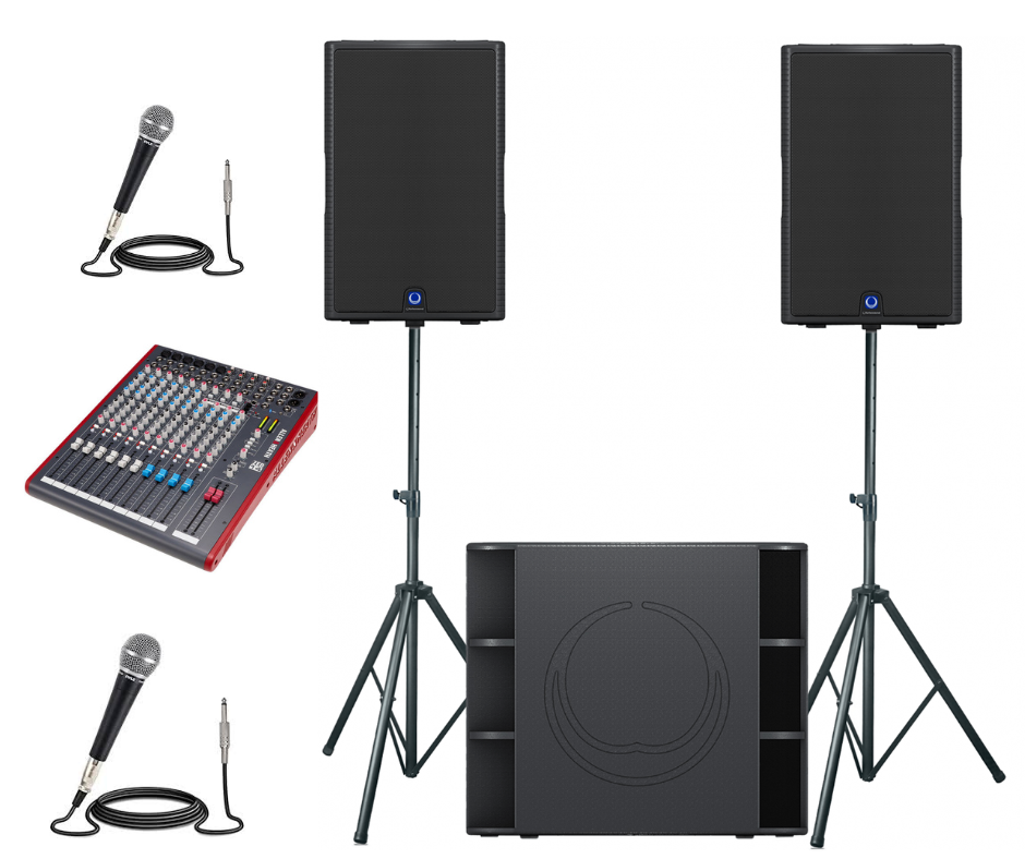 Pack sono complète Turbosound 3500w ( installation comprise )