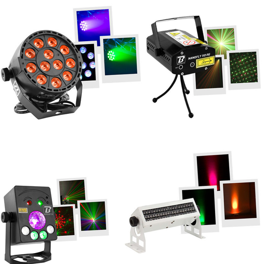 Pack quatre jeux de lumière différents