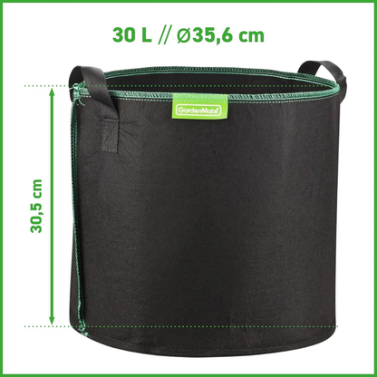 Sacs à Plantes 30L - Ø 35,6cm Hauteur 30,5cm