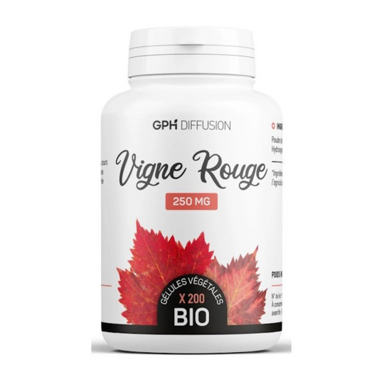 Plante BIO de VIGNE ROUGE en gélules