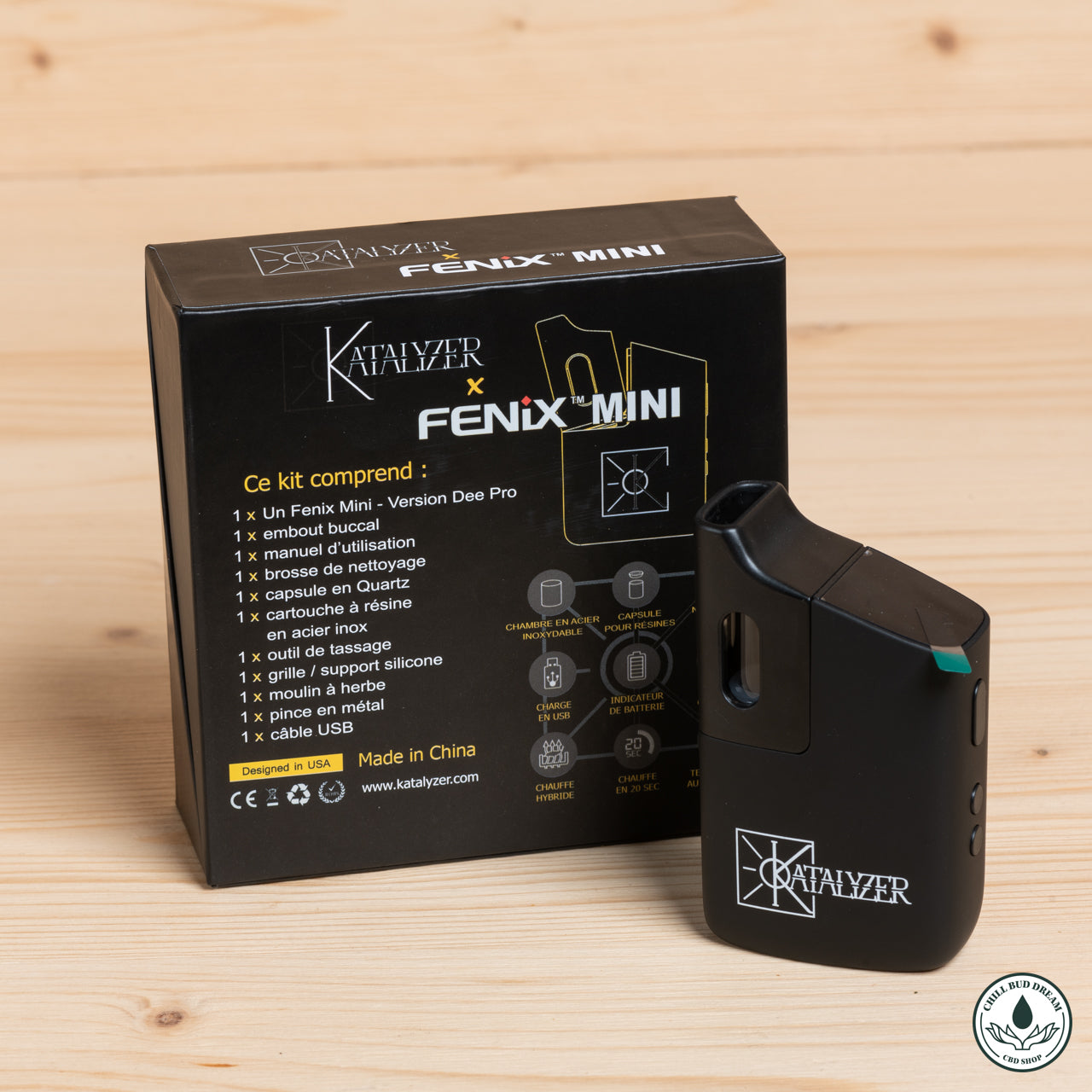 Vaporisateur Electronique à herbe - FENIX pack