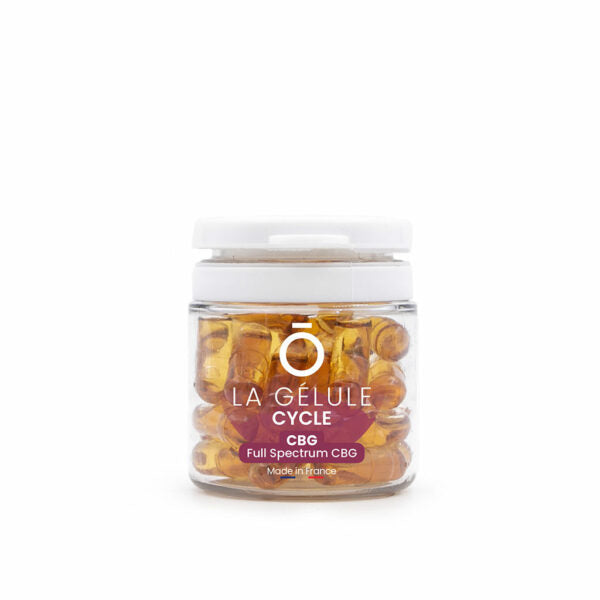 Gélules CYCLE à l'extrait liquide de CBD, concentré full Spectrum