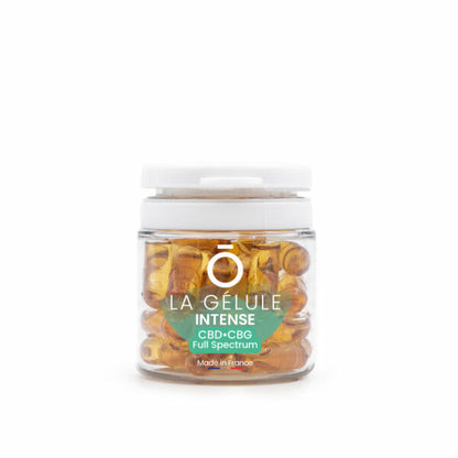 Gélules INTENSE à l'extrait liquide de CBD, concentré full Spectrum