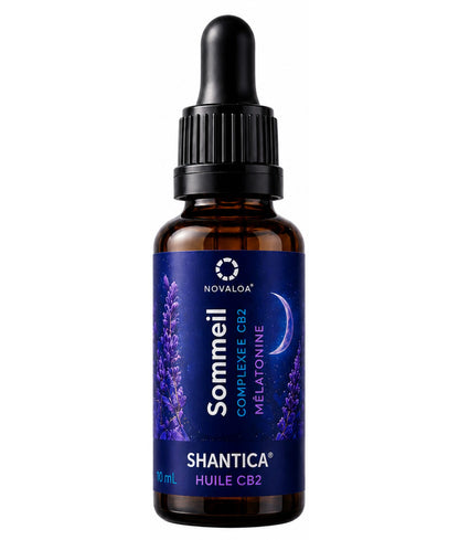 Huile Sommeil Complexe 40% CB2 + Mélatonine