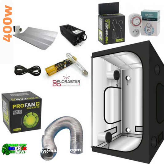 Pack chambre de culture GREENCUBE 100 éclairage 400W FLORASTAR