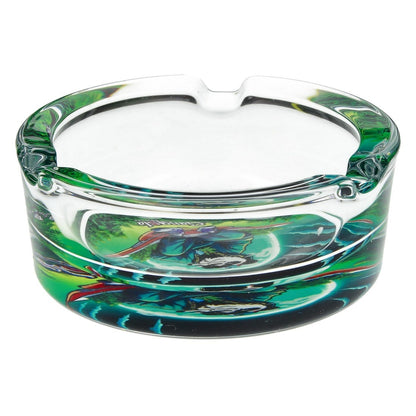 CENDRIER EN VERRE GANGSTA PANDA LEAF ADVENTURE