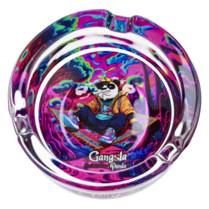 CENDRIER EN VERRE GANGSTA PANDA LEAF ADVENTURE