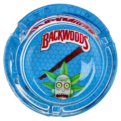 CENDRIER EN VERRE ROUND BACKWOODS R ET M