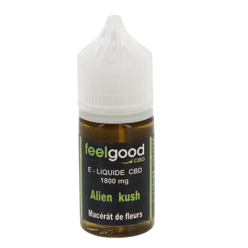 E-Liquide CBD 30ml gout ALLIEN KUSH 1800mg