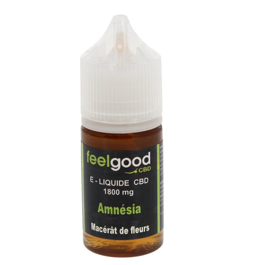 E-Liquide CBD 30ml gout Amnésia 1800mg