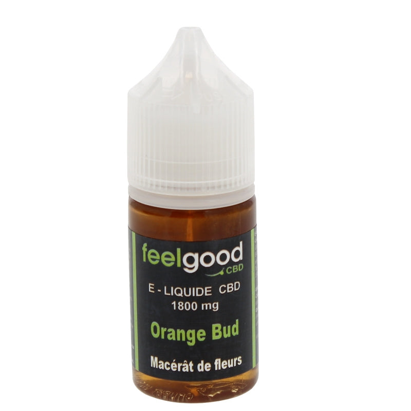 E-Liquide CBD 30ml gout ORANGE BUD 1800mg