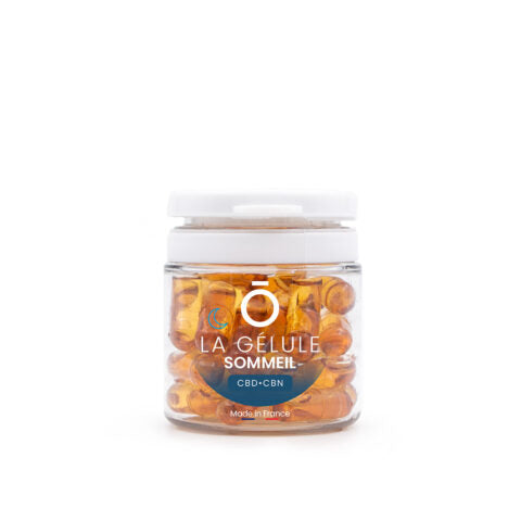 Gélules Sommeil à l'extrait liquide de CBD, concentré full Spectrum
