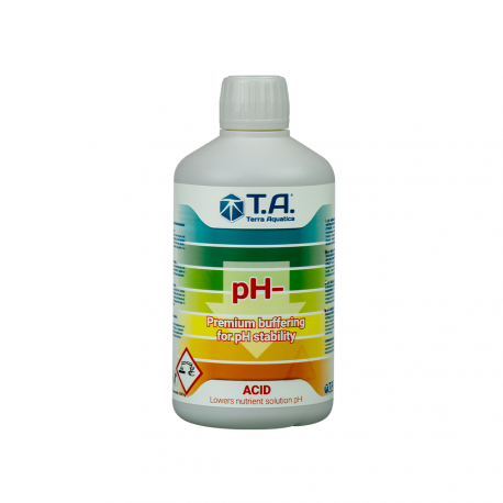 Solution pH Down - 500ml - Terra Aquatica