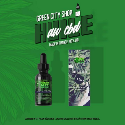 Huile de CBD 5% Full Spectrum