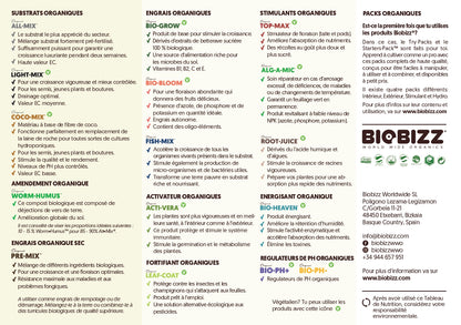 Engrais croissance BIO.GROW 1 litre - biobizz