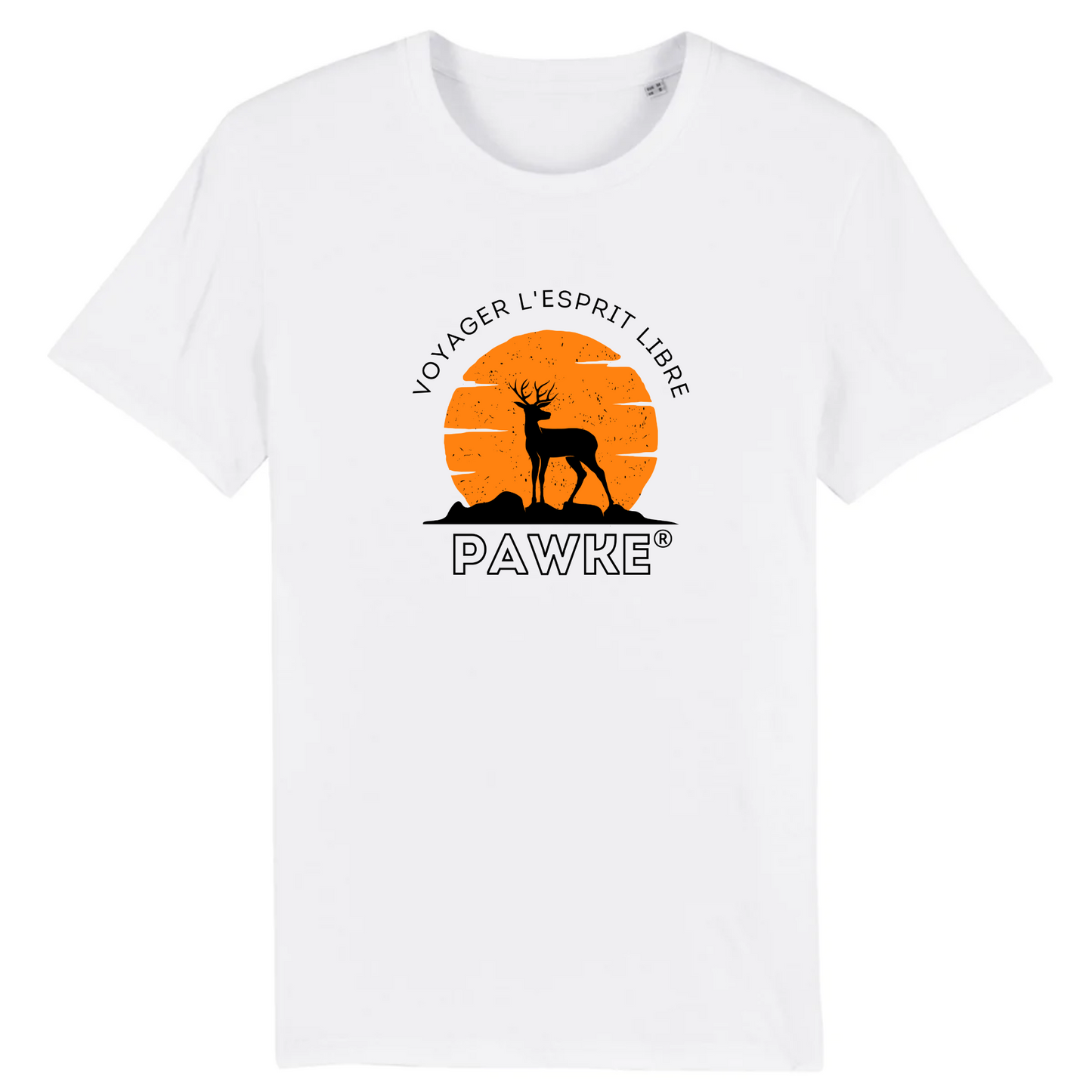 T-shirt BIO Esprit Libre - Pawke