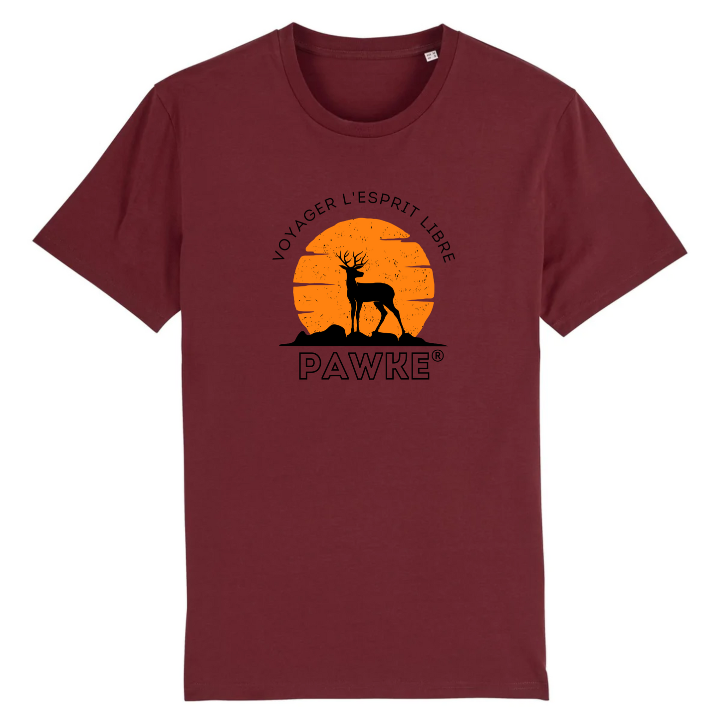 T-shirt BIO Esprit Libre - Pawke