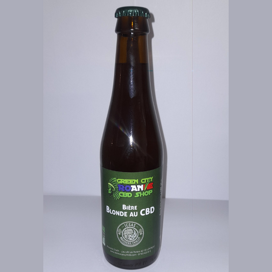 Biere artisanale BIO aux fleurs de CBD