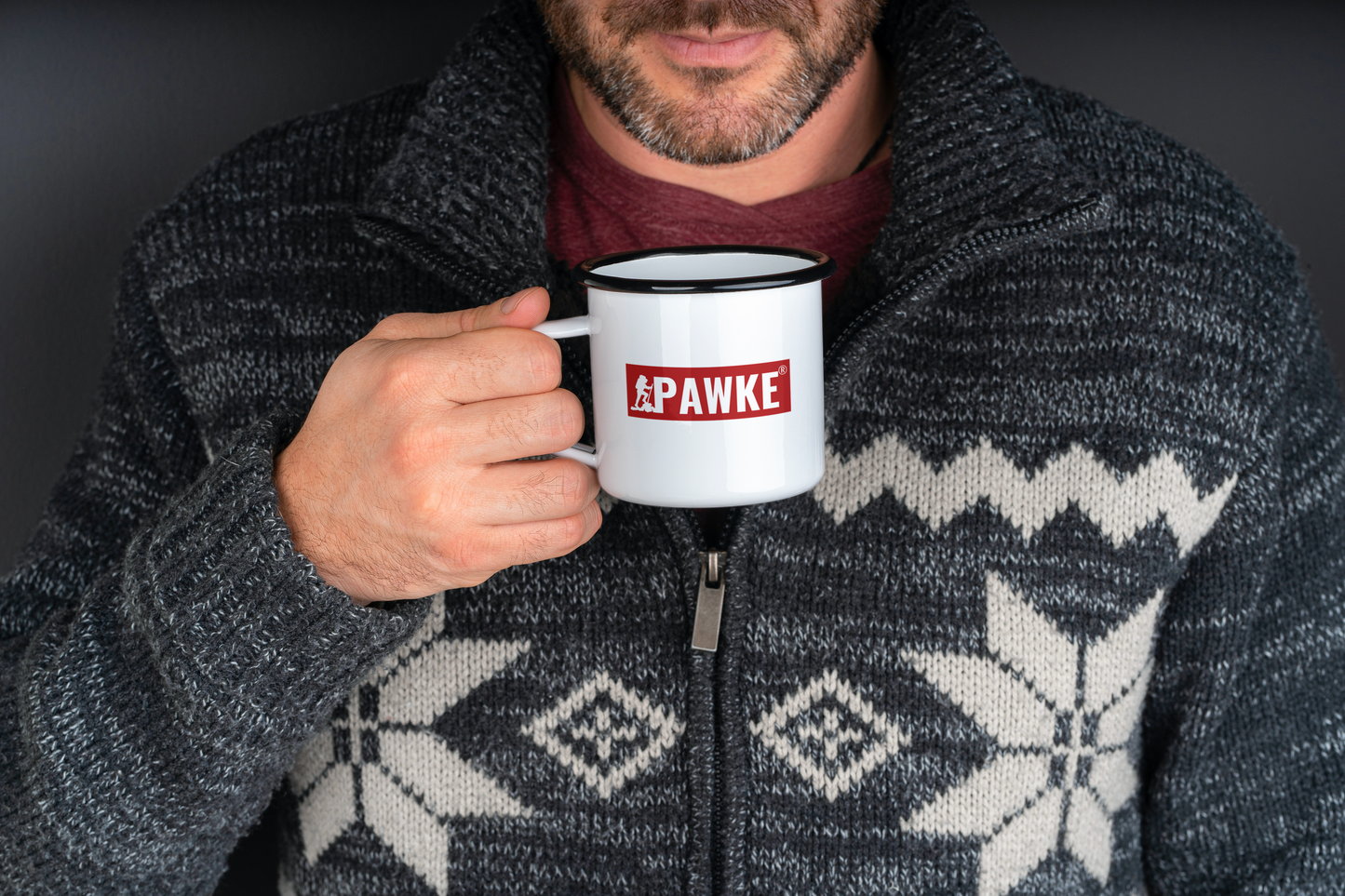 Mug émaillé 300ml -  Pawke