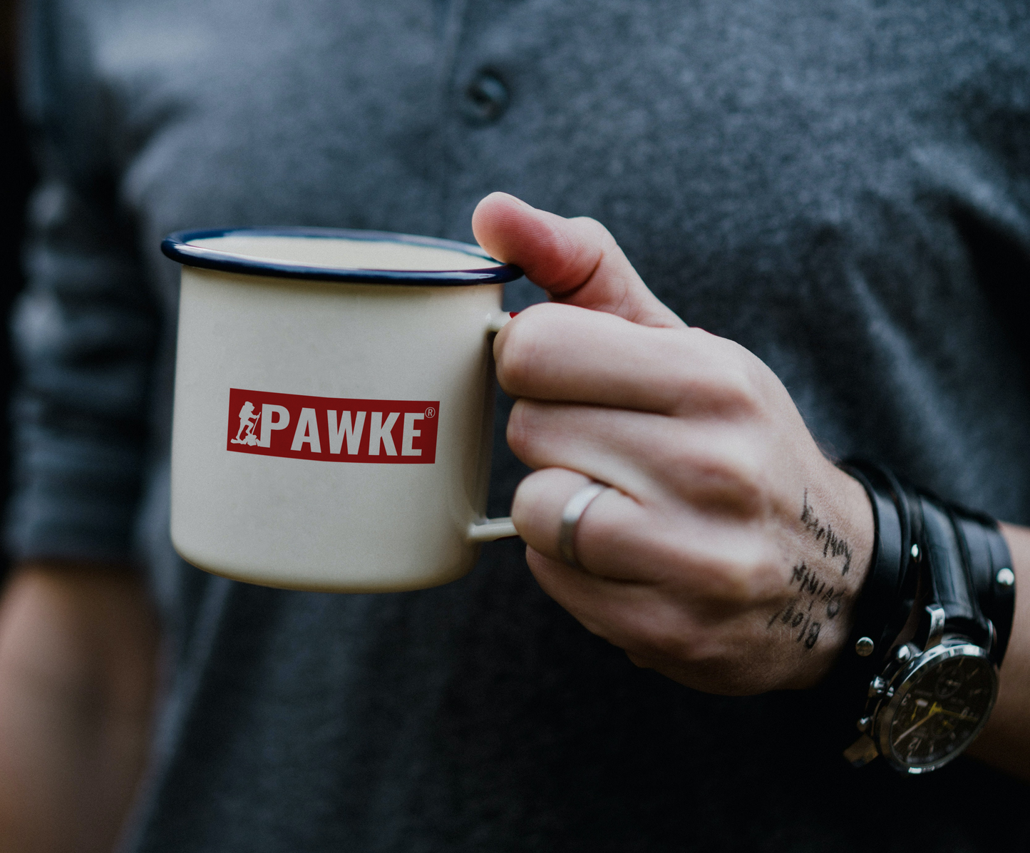 Mug émaillé 300ml -  Pawke