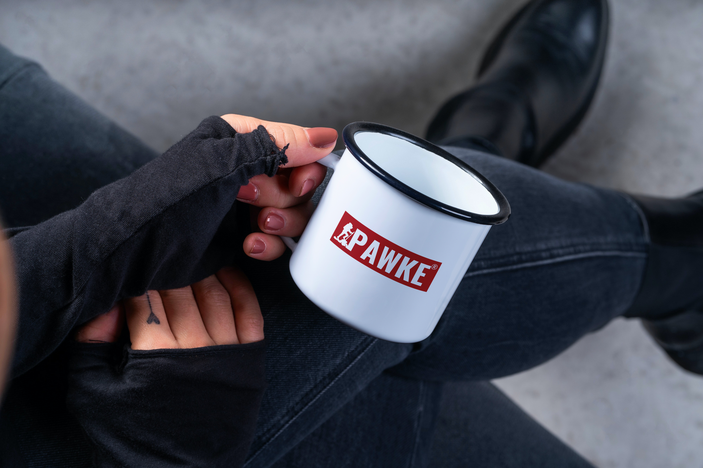 Mug émaillé 300ml -  Pawke