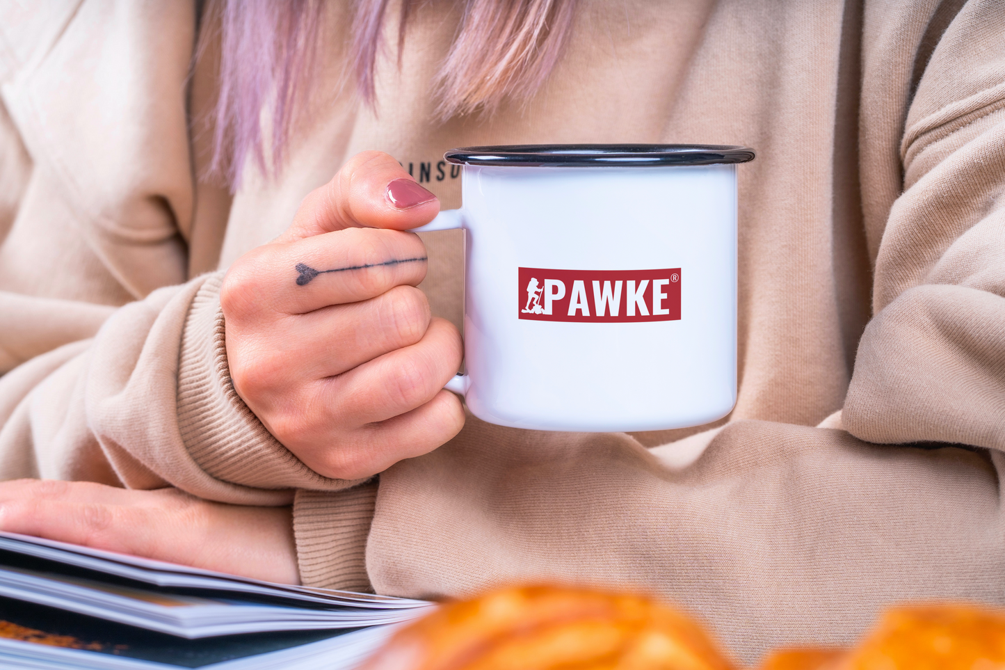 Mug émaillé 300ml -  Pawke