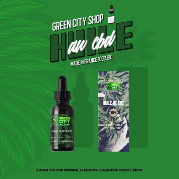 Huile de CBD 10% Full Spectrum