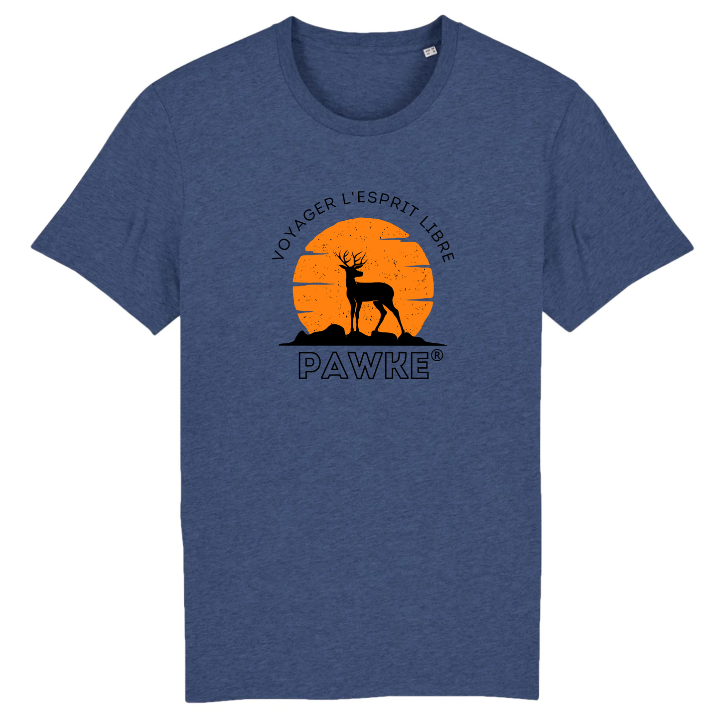 T-shirt BIO Esprit Libre - Pawke