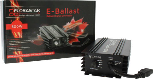 Ballast Florastar électro réglable en 250w - 400w - 600W SUPER LUMENS