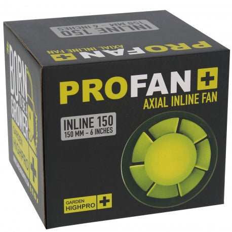 Extracteur de gaine PROFAN 150 mm - 305 m³/h - Garden HIGHPRO