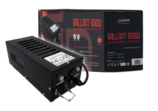 Ballast 600W BLACK Box IP20 - FLORASTAR