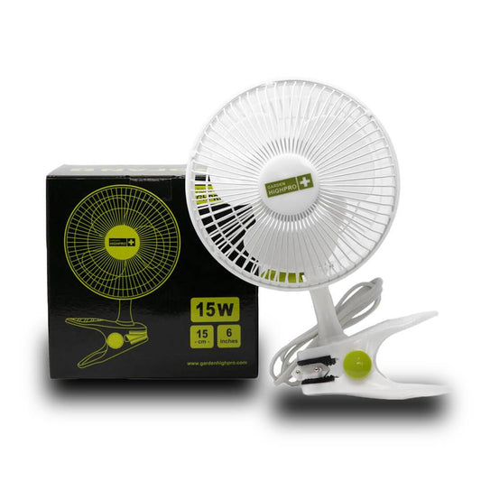 VENTILATEUR A PINCE (Ø 15 cm - 15W) - Garden High Pro